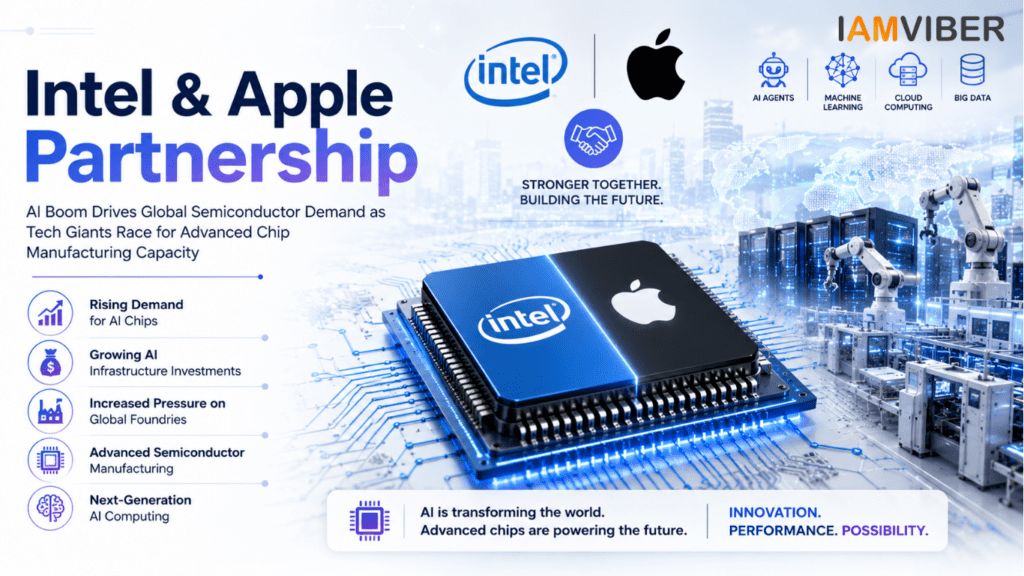 Intel & Apple Partnership driving semiconductor demand as AI infrastructure investments accelerate worldwide