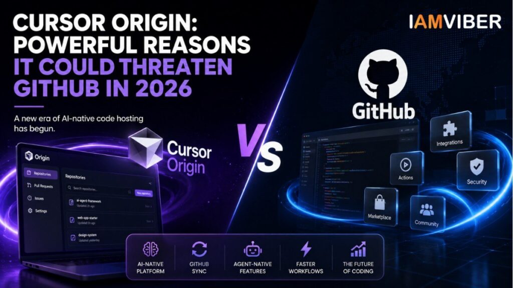 Cursor Origin challenging GitHub with AI-native code hosting in 2026