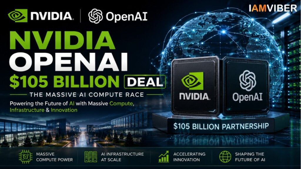 NVIDIA OpenAI $105 Billion Deal powering the massive AI compute race