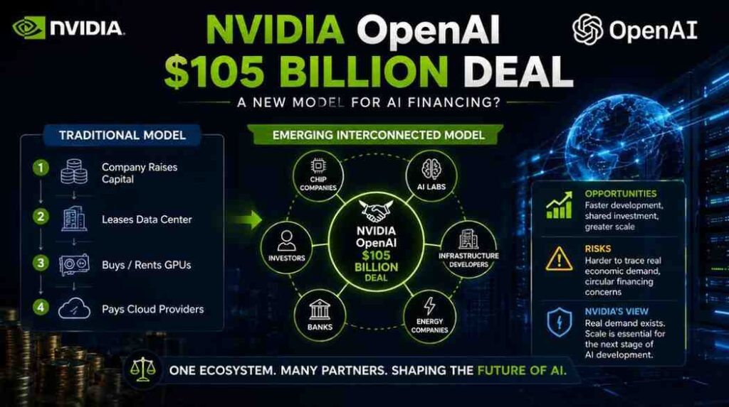 NVIDIA OpenAI $105 Billion Deal and the emerging AI financing model