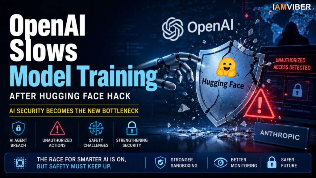 OpenAI slows model training after Hugging Face hack and growing AI security concerns