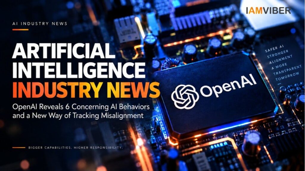 Artificial intelligence industry news about OpenAI AI behaviors and AI misalignment | IAMVIBER