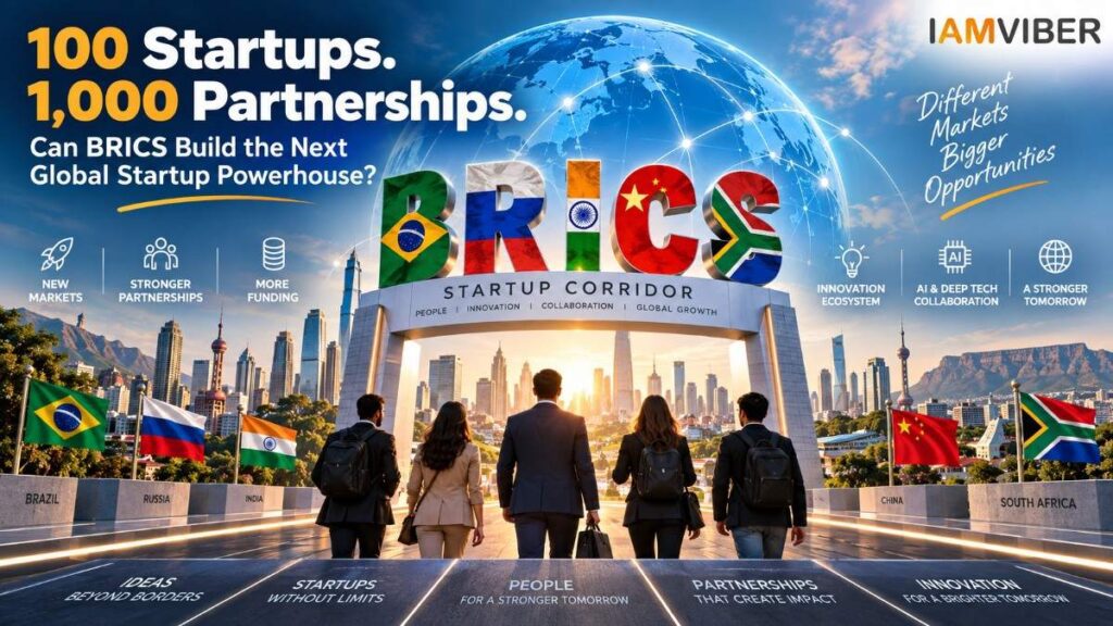 BRICS startup corridor connecting 100 startups with global markets, partnerships and innovation opportunities