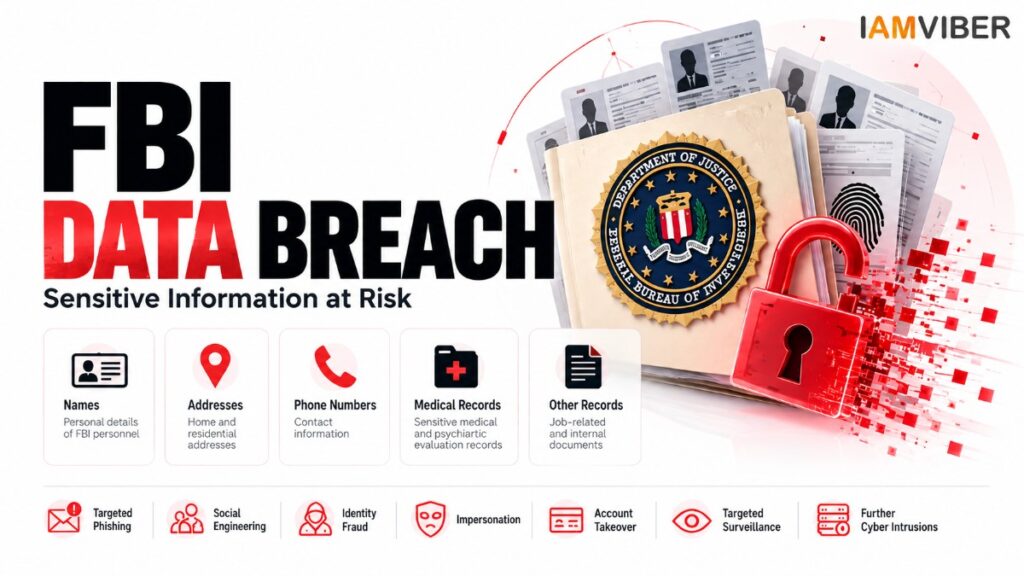 FBI data breach involving ShinyHunters and sensitive information | IAMVIBER
