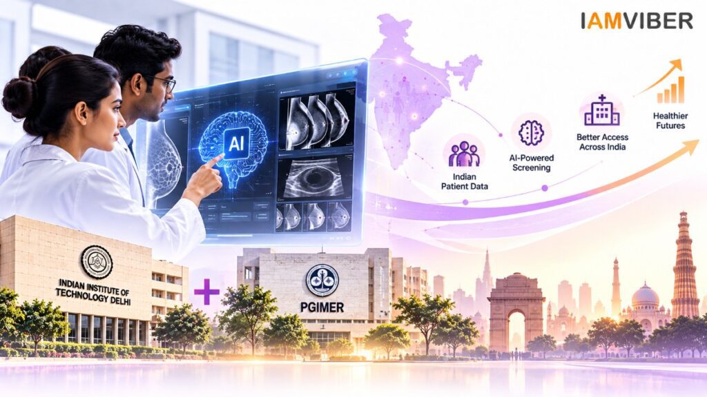 AI breast cancer detection future in India with IIT Delhi and PGIMER | IAM VIBER